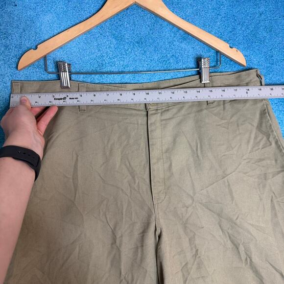 Dickies Utility Work Shorts Mens 40 Tan Vintage Fit 38x12 Made in Honduras - Picture 3 of 14